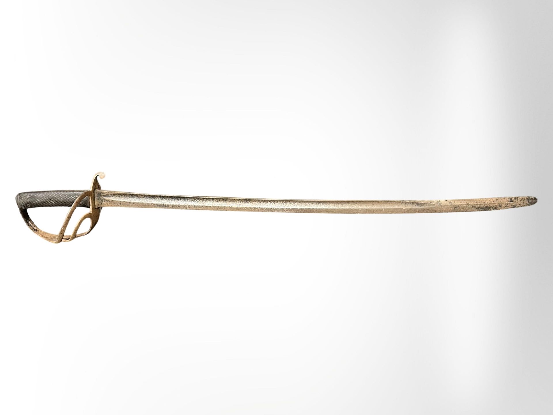 A British 1853 pattern cavalry trooper's sword, length 100cm.