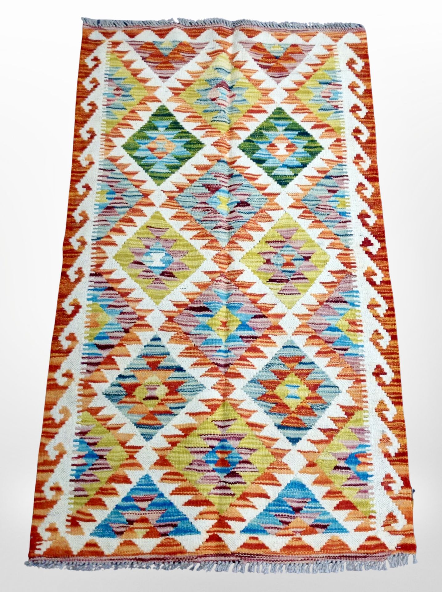 A Chobi kilim,