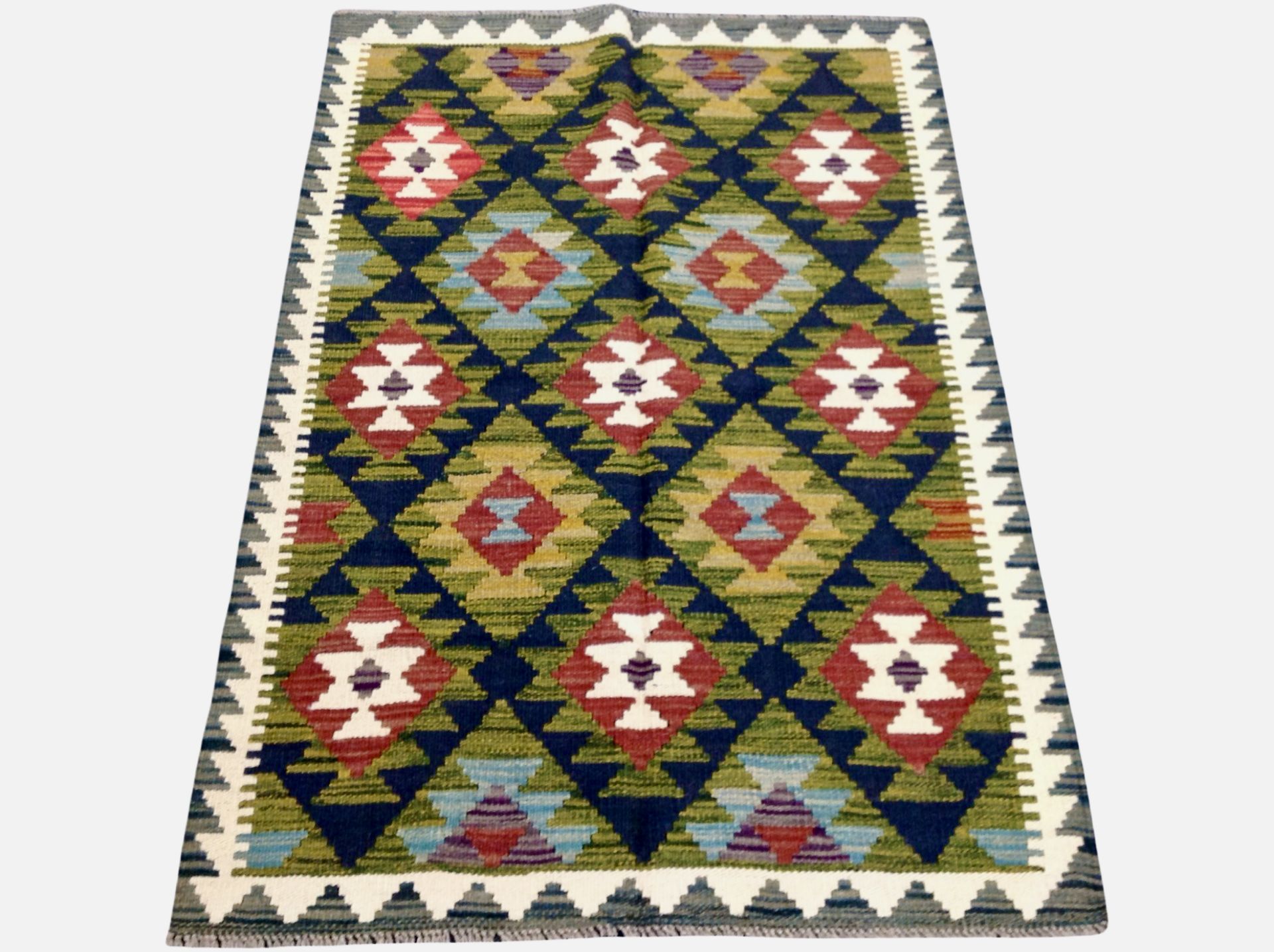 A Maimana Kilim 140 cm x 96 cm