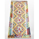 A Chobi kilim runner,