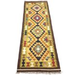 A Maimana Kilim runner 197 cm x 67 cm