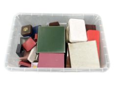 A very large quantity of jewellery boxes