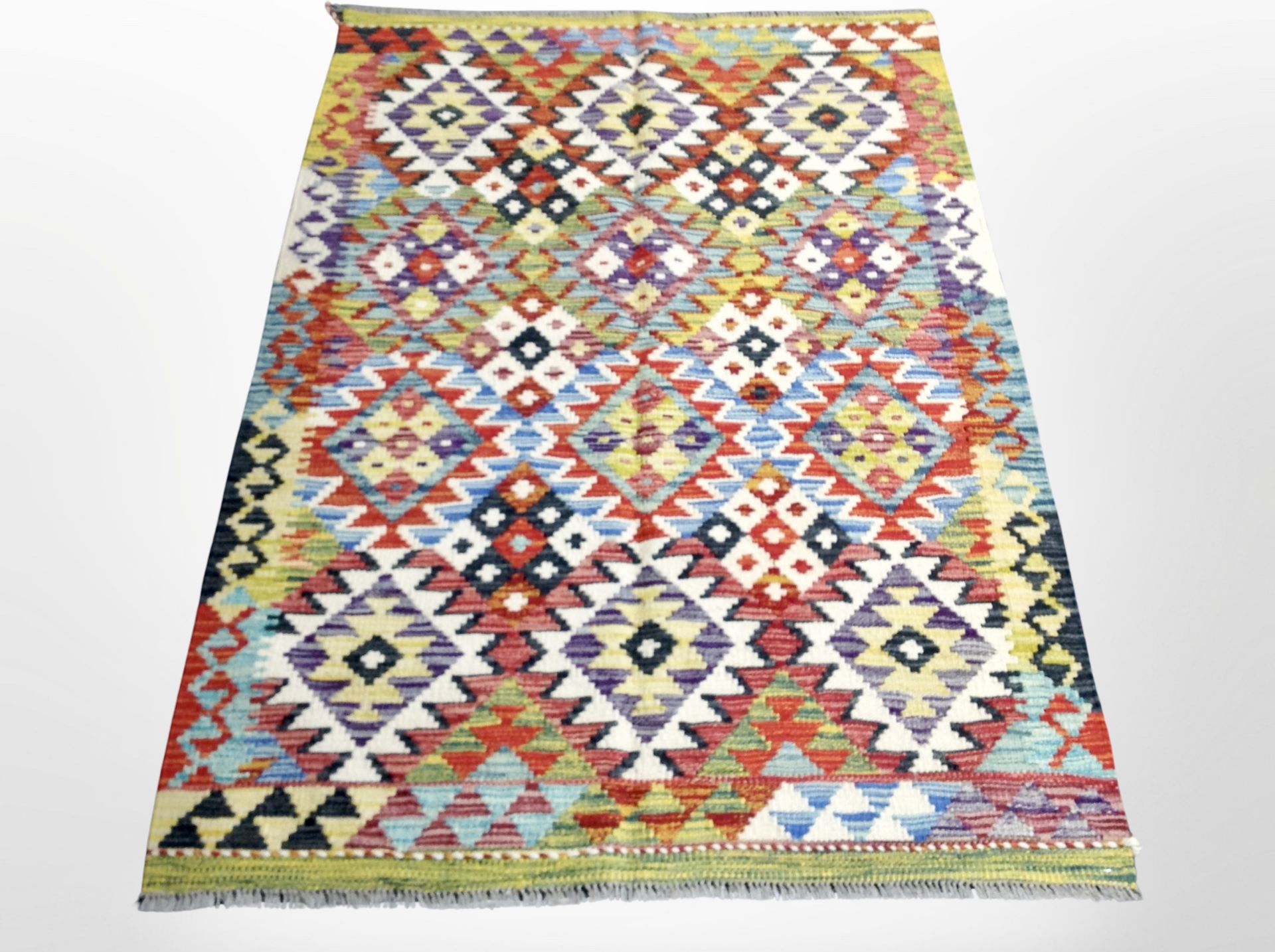 A Chobi kilim,