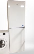 A Beko upright fridge freezer