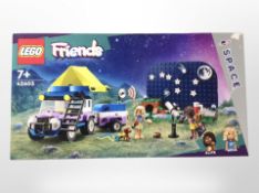 A Lego Friends space set No. 42603.