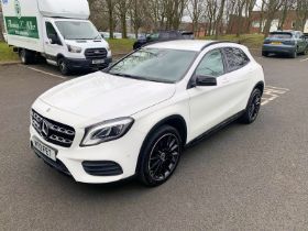 A 2018 Mercedes-Benz GLA 220d AMG Line 4Matic Premium 5dr Automatic motorcar, White,