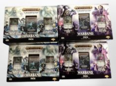 10 Games Workshop Warhammer Age of Sigmar Champions Trading Card Game sets.