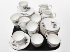 41 pieces of Royal Grafton tea china.