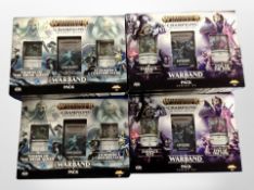 10 Games Workshop Warhammer Age of Sigmar Champions Trading Card Game sets.