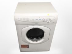 A Hotpoint tumble dryer