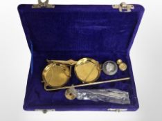 A set of sovereign scales in box.