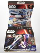 Three Hasbro Disney Star Wars box sets