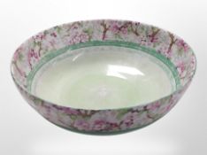 A Shelley Maytime bowl, diameter 21.5cm.