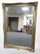 A Victorian style gilt mirror,