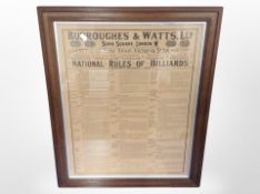 A Burroughes & Watts Ltd.