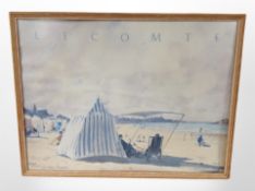 A French colour print 'Lecomte',