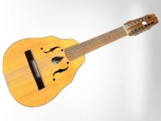 A Spanish mandolin.