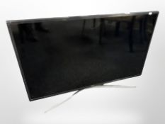 A Samsung 40-inch LCD TV, with remote and lead (continental plug).