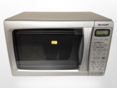 A Sharp dual grill microwave
