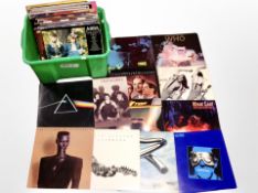 A good collection of vinyl LP records including ABBA, Bad Company, Eric Clapton, Duran Duran,