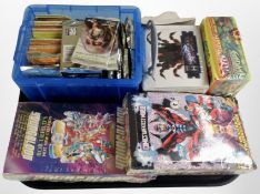 A group of trading cards : Teenage Mutant Ninja Turtles, The Frighteners, Youngblood, etc.