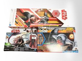 A Hasbro Star Wars Kylo Ren's Spring-Action Lightsaber,