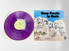 Deep Purple - Deep Purple in Rock, DC 11 French pressing, EMI Records, coloured 12" vinyl LP,