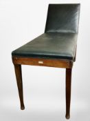 An early 20th century doctor examination table by G J Hewlett & Son