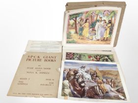 A folio, 'The Enid Blyton Bible Pictures',