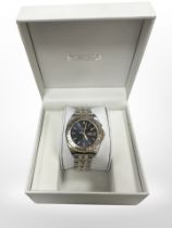 A Gent's stainless steel Seiko wristwatch in box,