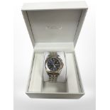 A Gent's stainless steel Seiko wristwatch in box,