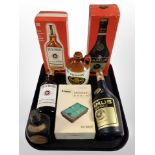 Three novelty radios in the form of bottles of alcohol, a further snooker table example, etc.