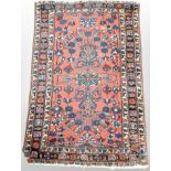 A Saroukh rug, West Iran, 120cm x 80cm.