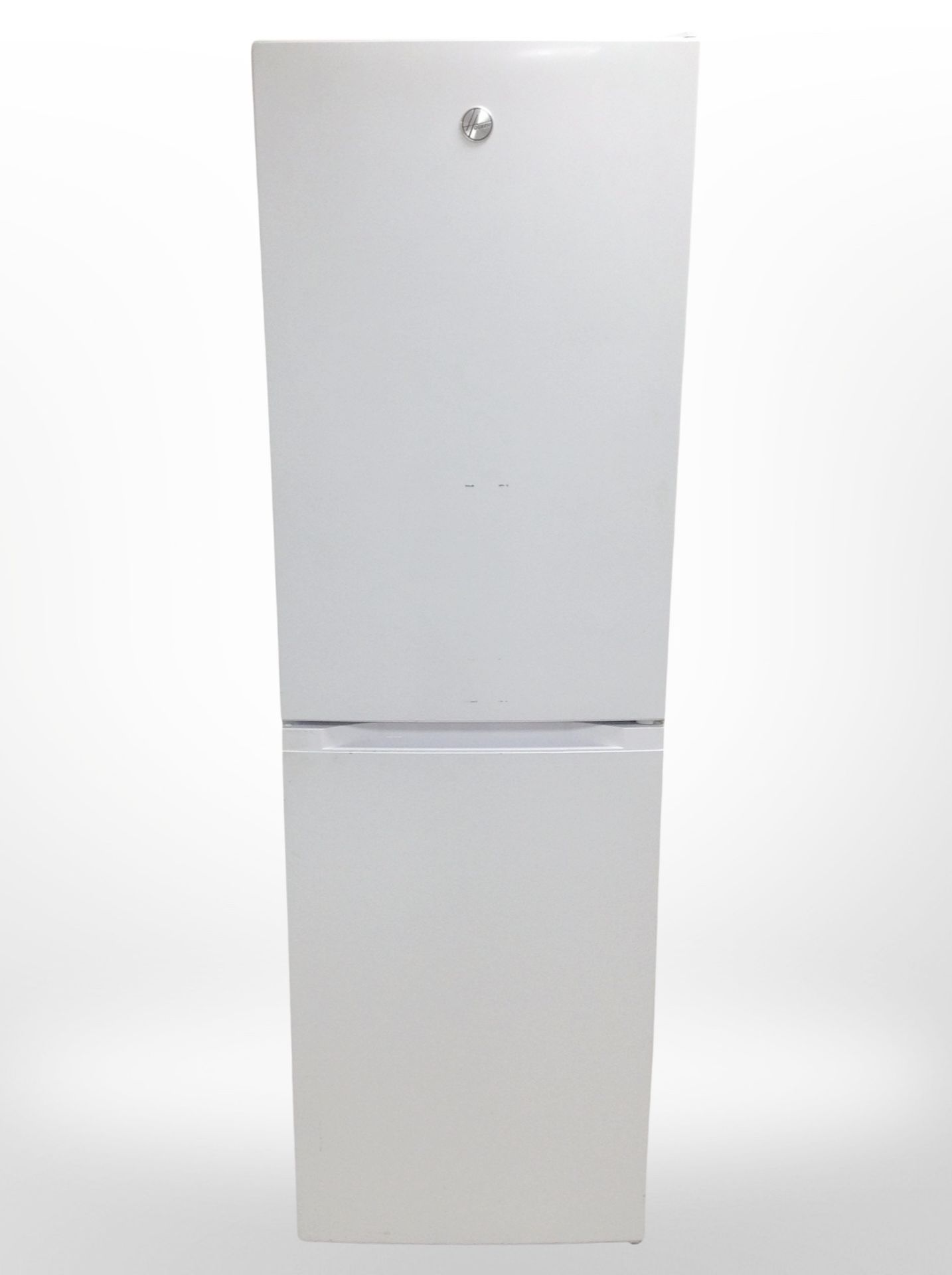 A Hoover upright fridge-freezer.