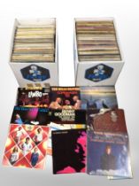Two boxes of vinyl LP records, Paul McCartney, classical, compilations, etc.