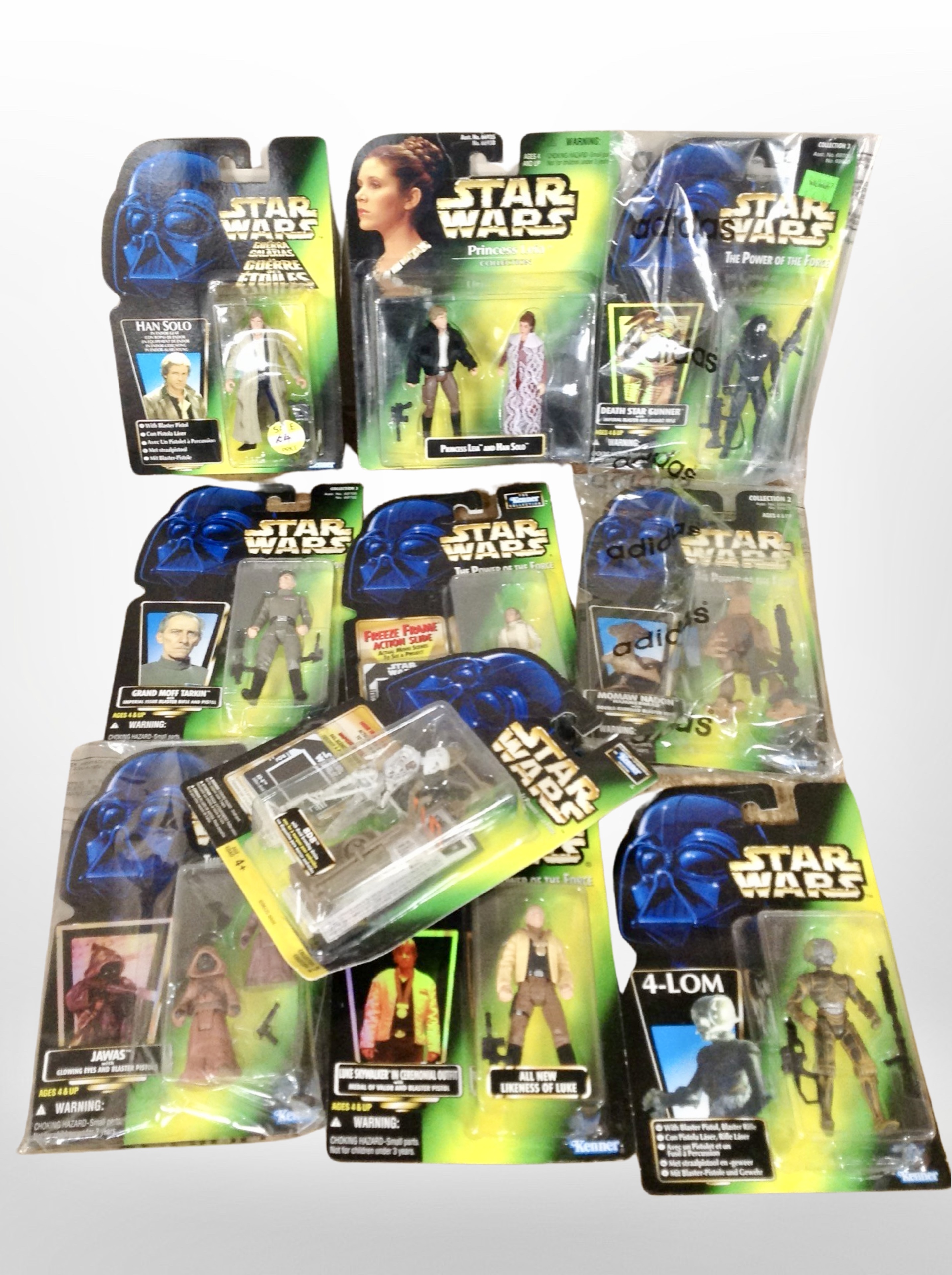 10 Kenner Collection Star Wars figures, boxed.