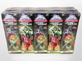 12 DC Heroclix The Brave and the Bold Collectable miniature game piece packs, all sealed.