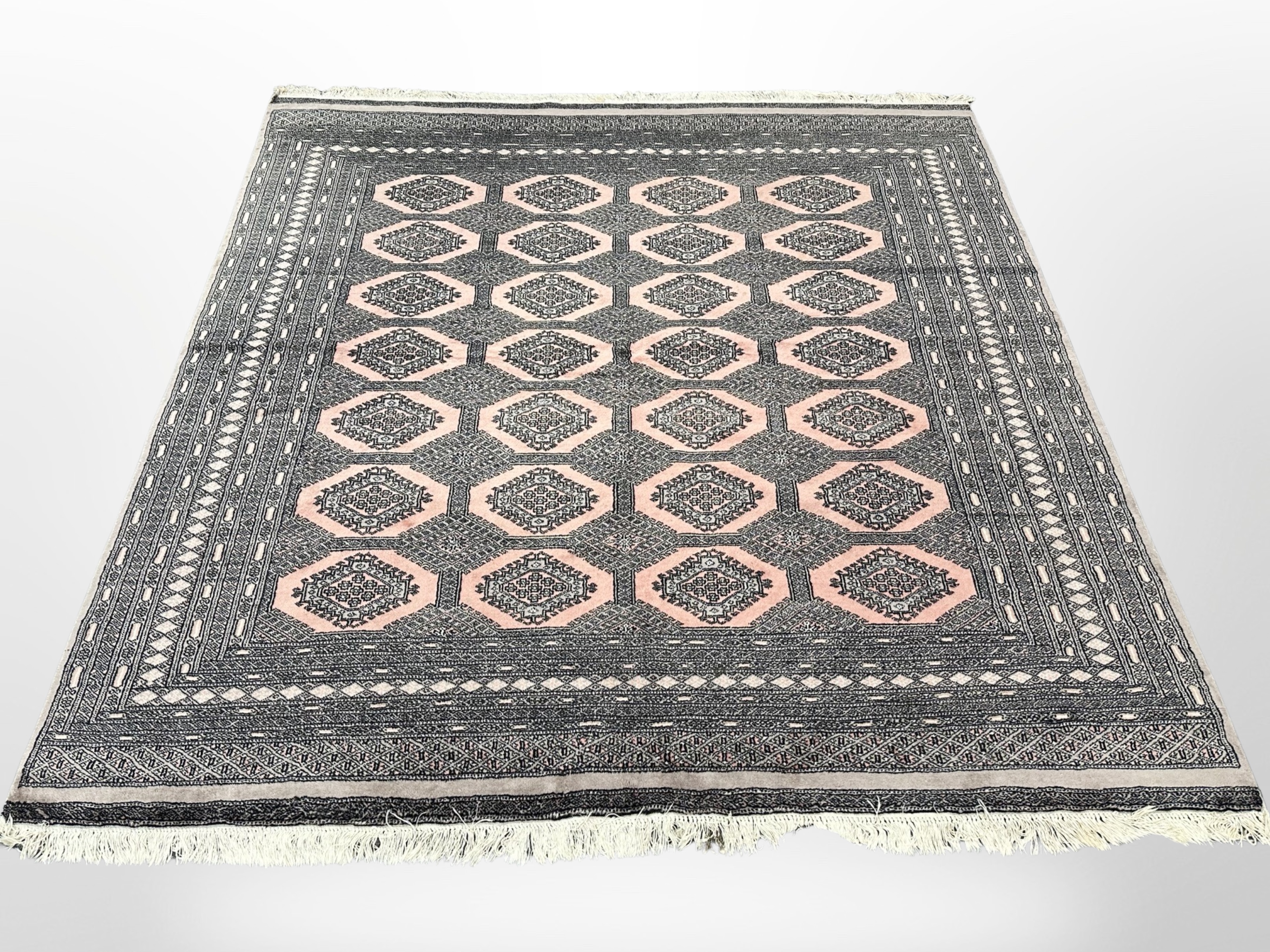 A Lahore Bokhara rug, Pakistan,