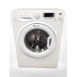 A Hotpoint washing machine.