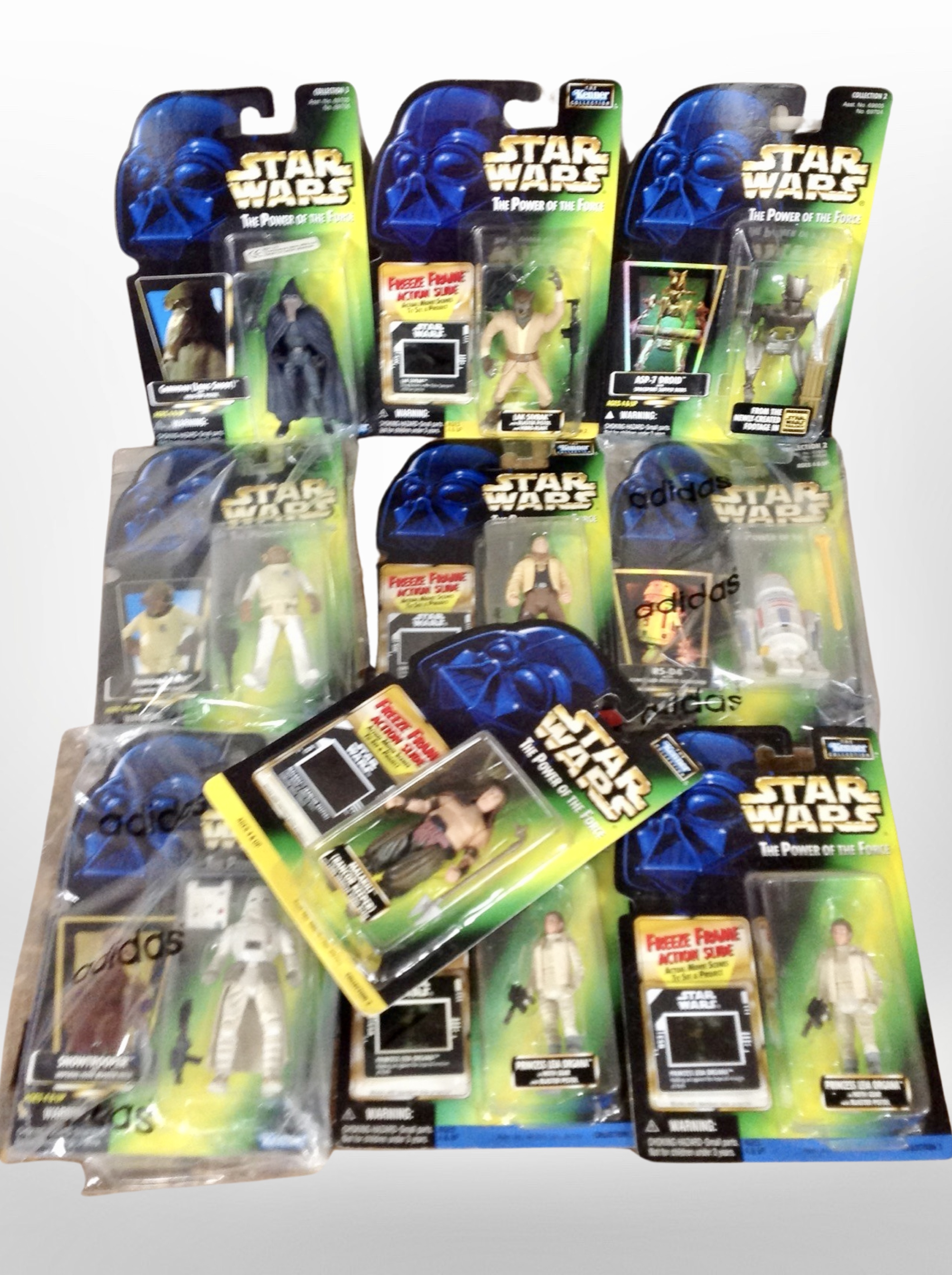 10 Kenner Collection Star Wars figures, boxed.