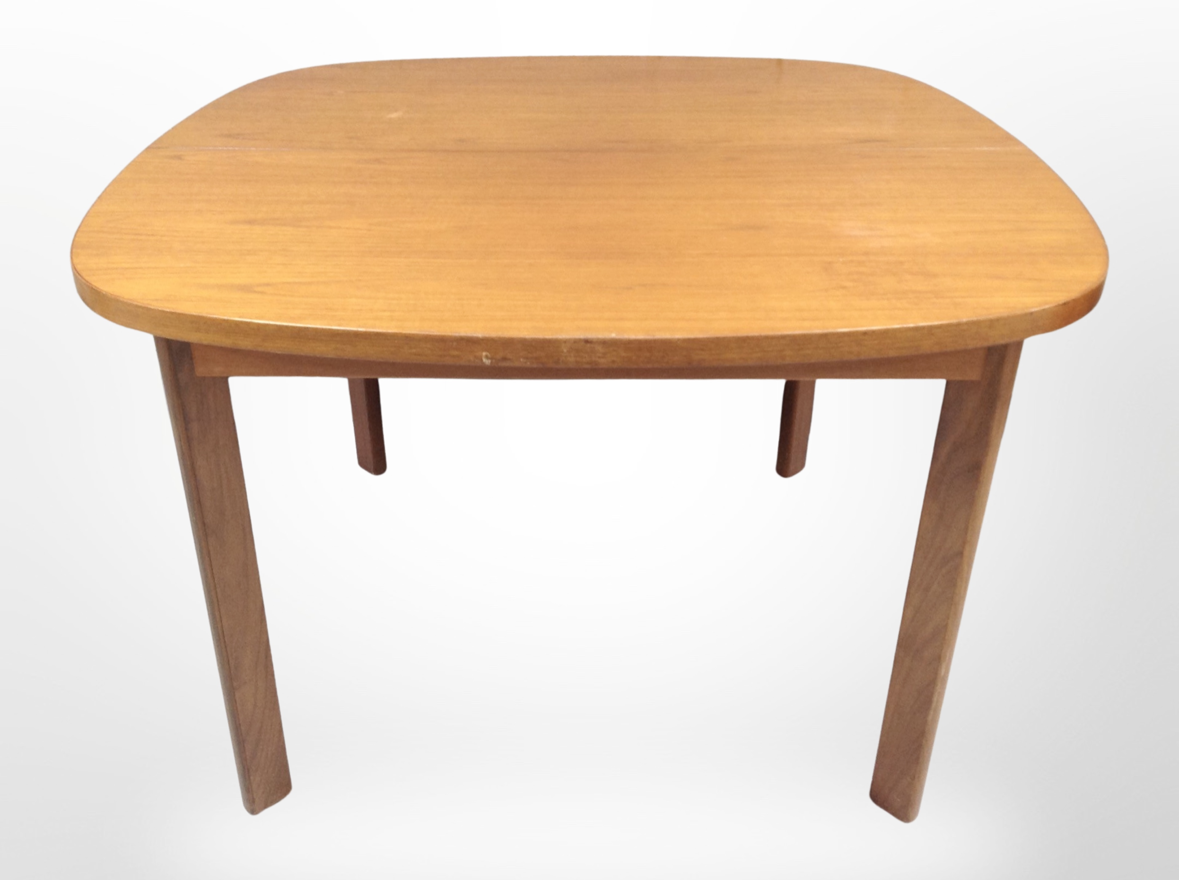 A G-Plan teak extending dining table with leaf, length 112cm (unextended), - Image 3 of 4