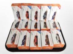 15 Mattel Hot Wheels models, boxed.