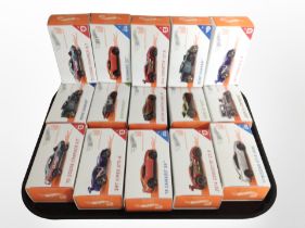 15 Mattel Hot Wheels models, boxed.