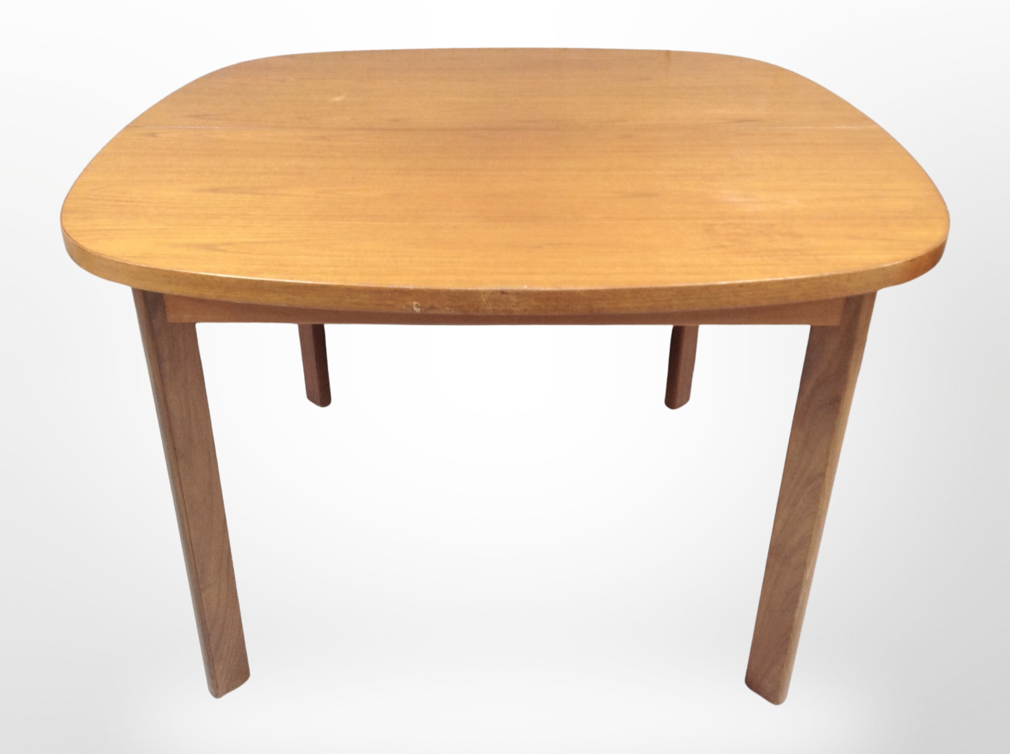 A G-Plan teak extending dining table with leaf, length 112cm (unextended), - Image 4 of 4