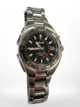 A Gent's stainless steel Pulsar wristwatch,