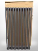 A 1000mm radiator (metallic grey finish).