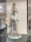 A Lladro figure - For a Perfect Performance, number 7641, boxed.