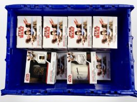 A box of Disney Star Wars ceramic steins.