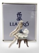 A Lladro figure - Opening Night, number 5498, boxed.