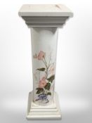 A painted jardiniere stand,